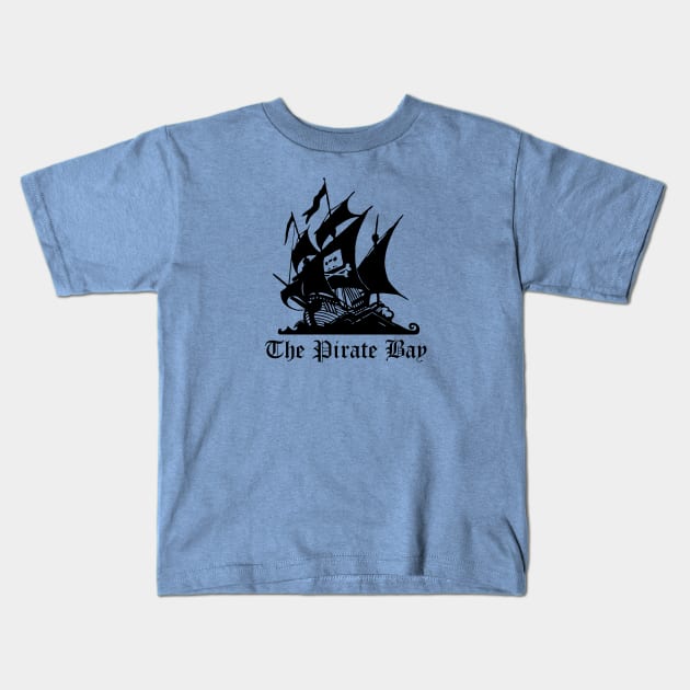 Pirate Bae Boat Kids T-Shirt by LefTEE Designs